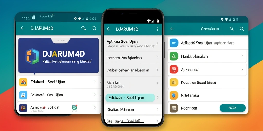Tampilan antarmuka aplikasi DJARUM4D yang intuitif dan user-friendly.